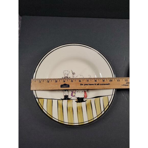 HD Designs Le Chef Dinner Plate And Salad Plate Set - Picture 8 of 9